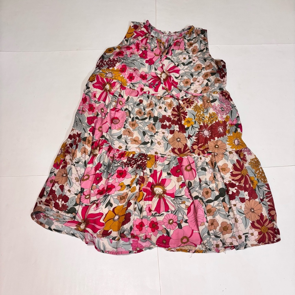 ⭐️Kori Vibrant Spring Romantic Multicolor Floral Dress